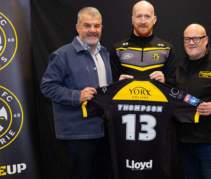 Sponsors’ evening at York City Knights